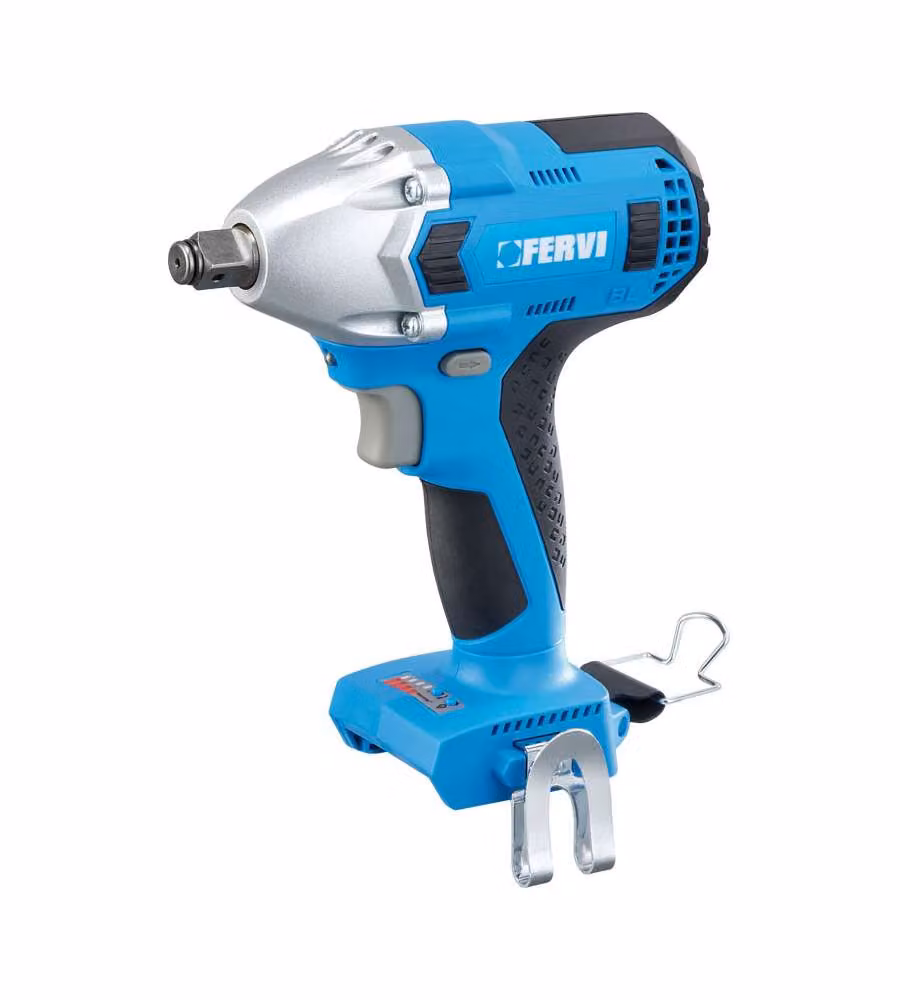 Fervi Chiave a Impulsi 20V 1/2" Quadro Blu Motore Brushless 1,39 kg