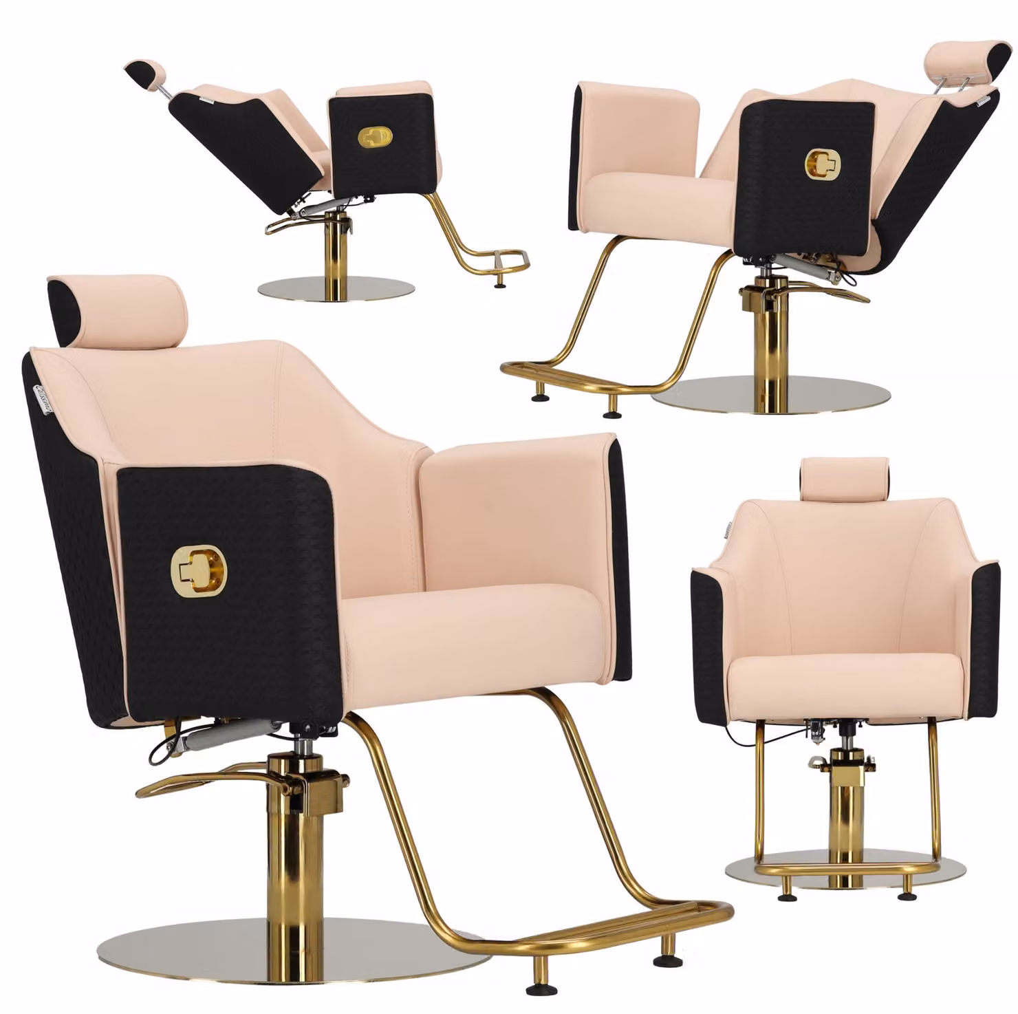 Poltrona da barbiere Brilia idraulica per salone di parrucchiere barber shop Barberking