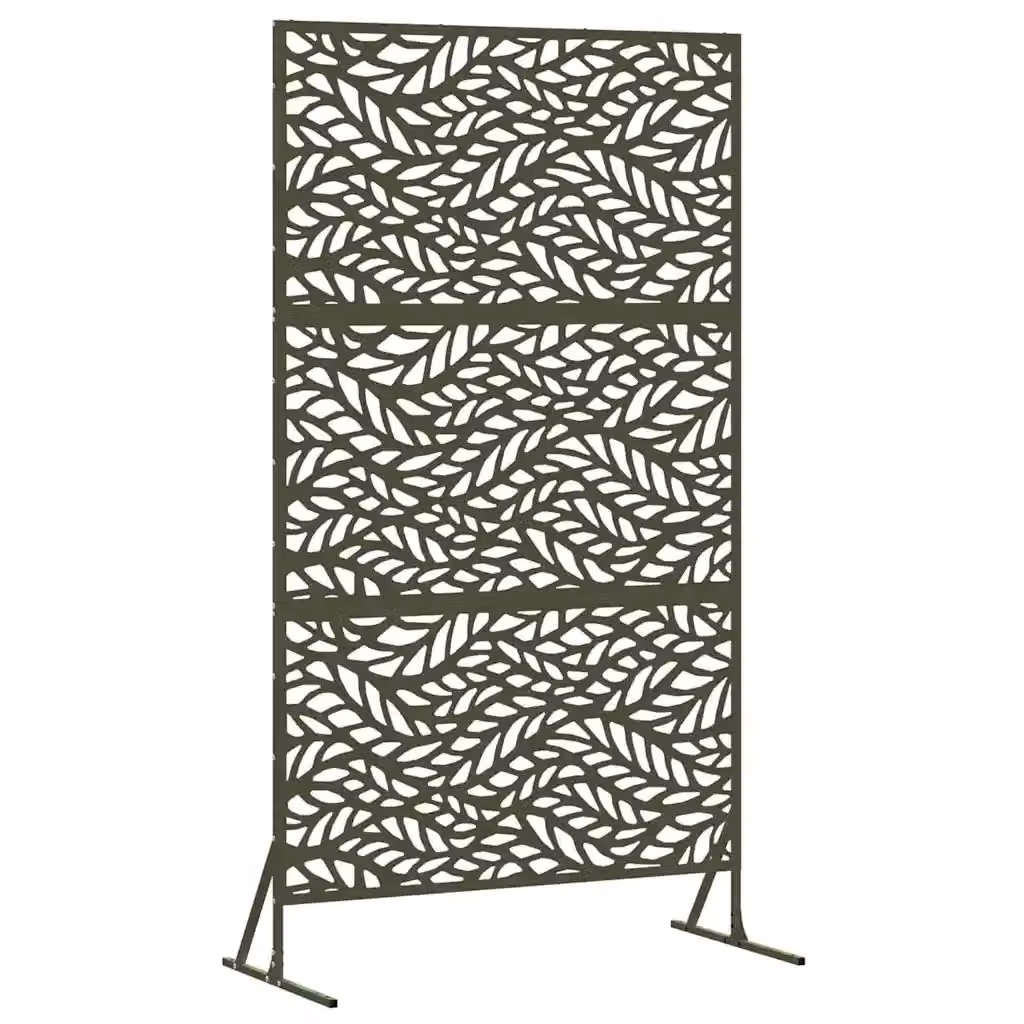 Paravent per Privacy vidaXL in Acciaio Verde, L 100 cm x P 50 cm x H 180 cm – 2