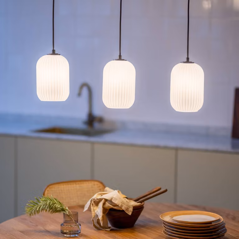 Markslöjd Lampada a sospensione Cava, dimmerabile, Nero, Soggiorno / Sala da pranzo, Metallo, Moderno, Lampada a sospensione