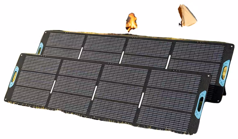 Pannelli solari, alta efficienza, design impermeabile, 220 W - 2 pezzi, 220 W - 2 pezzi