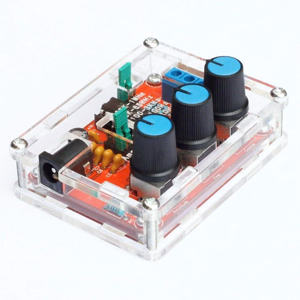 Kit per la realizzazione di un generatore di funzioni, 1 Hz - 1 MHz, con forme d'onda sinusoidale, triangolare e rettangolare