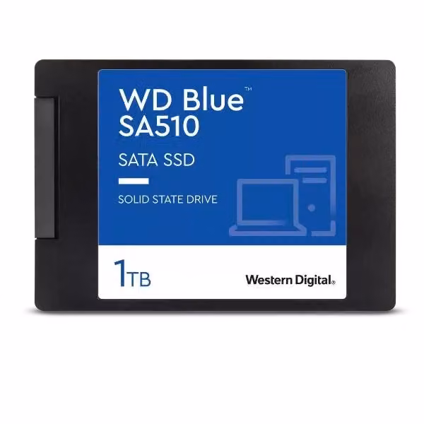SSD Western Digital Blue da 1 TB, 2.5 pollici, SATA, 3D NAND, Nero - WDS100T3B0A – 2