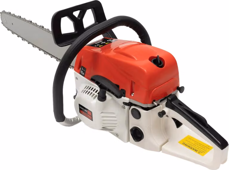 Motosega a benzina da 52 cc - Modello 5200 - Lama da 50 cm - Motore monocilindrico a 2 tempi raffreddato ad aria - Avviamento a fune - Multicolore