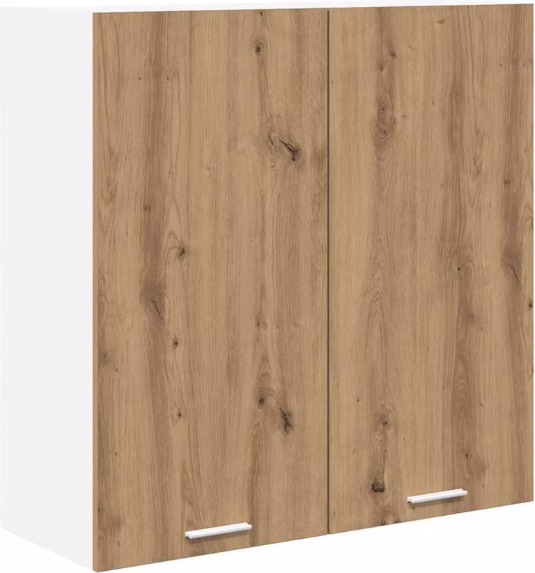 Armadio pensile con porta Rovere artigianale 80 x 31 x 80 cm
