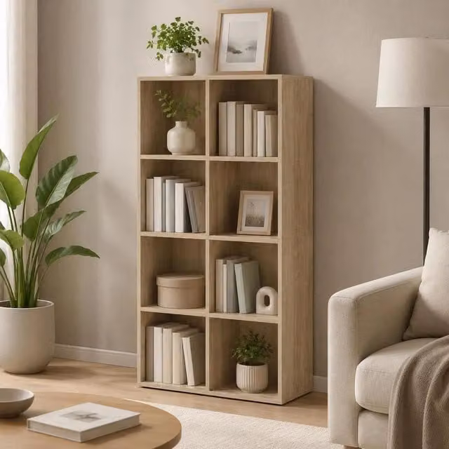 Bookshelf/sideboard Sonoma Oak 66x30x130 Cm Engineered Wood