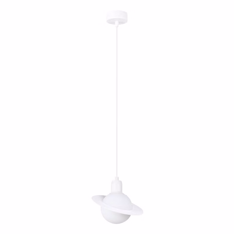 Lampada a sospensione HYPERION 1 bianco 1xG9 8W acciaio 125x20x20cm Sollux Lighting