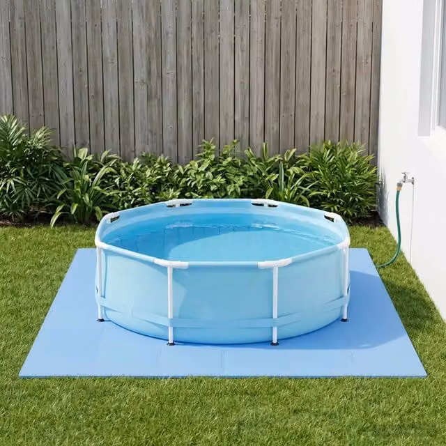 Tappetino per piscina 40 pz Blu 14,4 m² Schiuma EVA 3433282