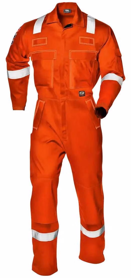 Tuta da saldatore Sir Safety Light Carboflame, ignifuga e riflettente, con tasche sulle ginocchia, XXL, arancione