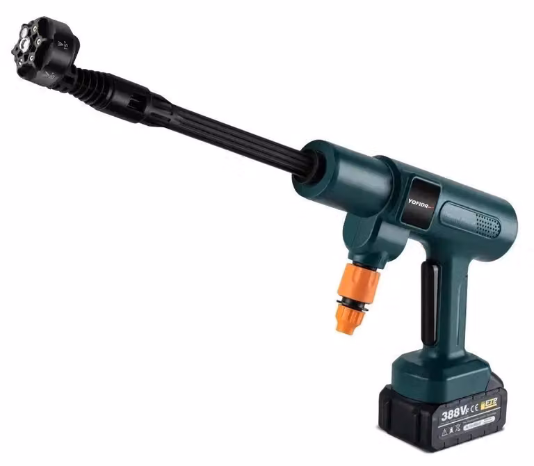 Autolavaggio automatico - Idropulitrice - 6 in 1 - Pulitore per terrazze - Pistola da acqua elettrica