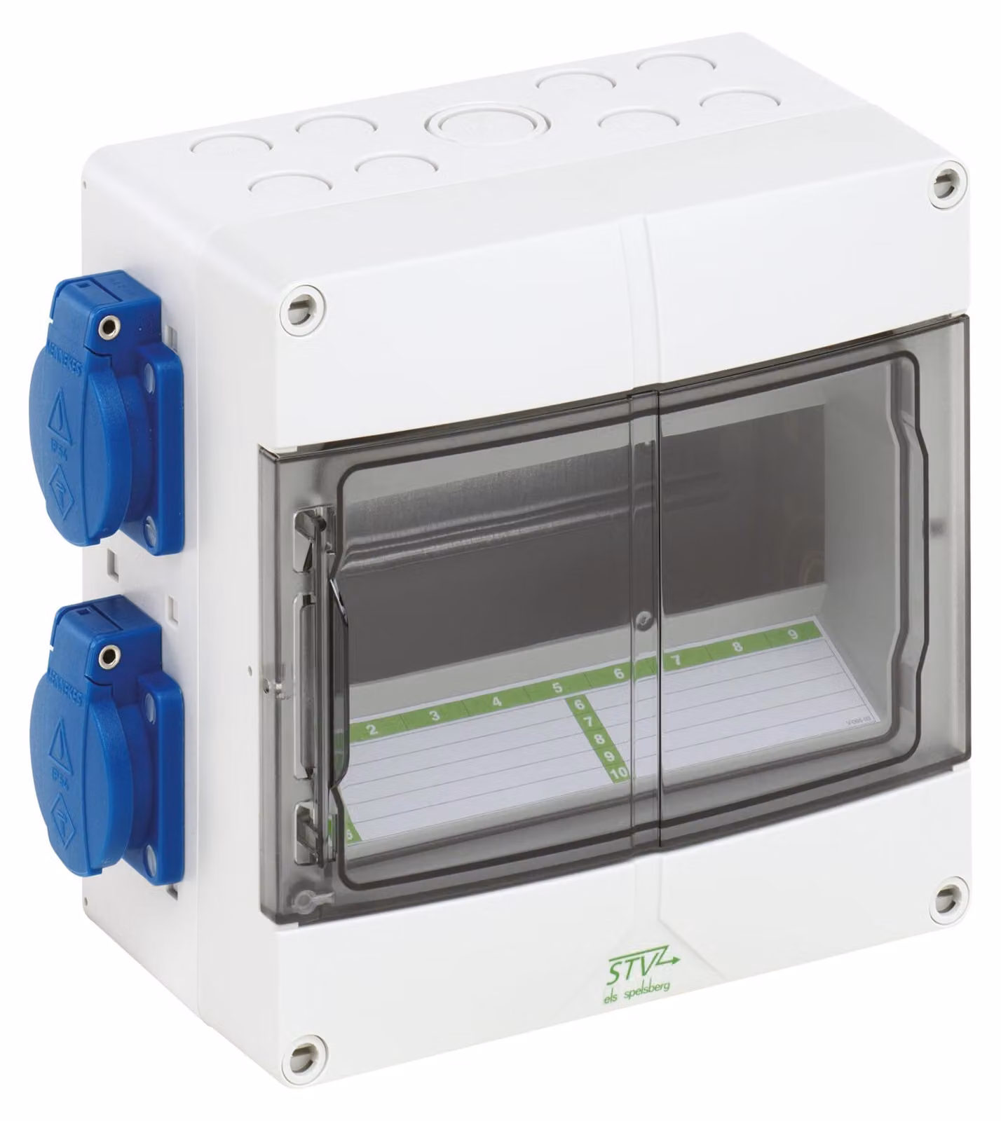 Distributore di prese - Presa a muro CEE combinata IP44 STV 904-S