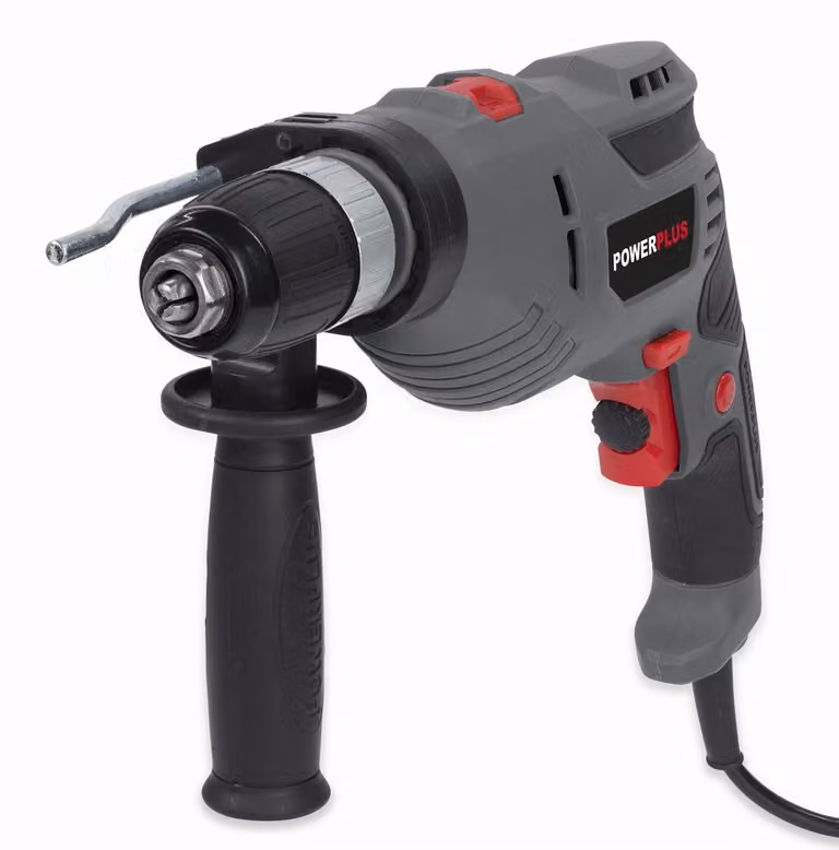 Trapano a percussione 720 watt per acciaio, calcestruzzo, legno - con arresto di profondità
