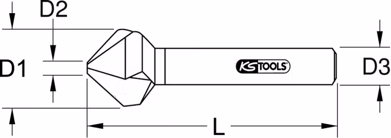 KS Tools 336.0179 punta per trapano 1 pz