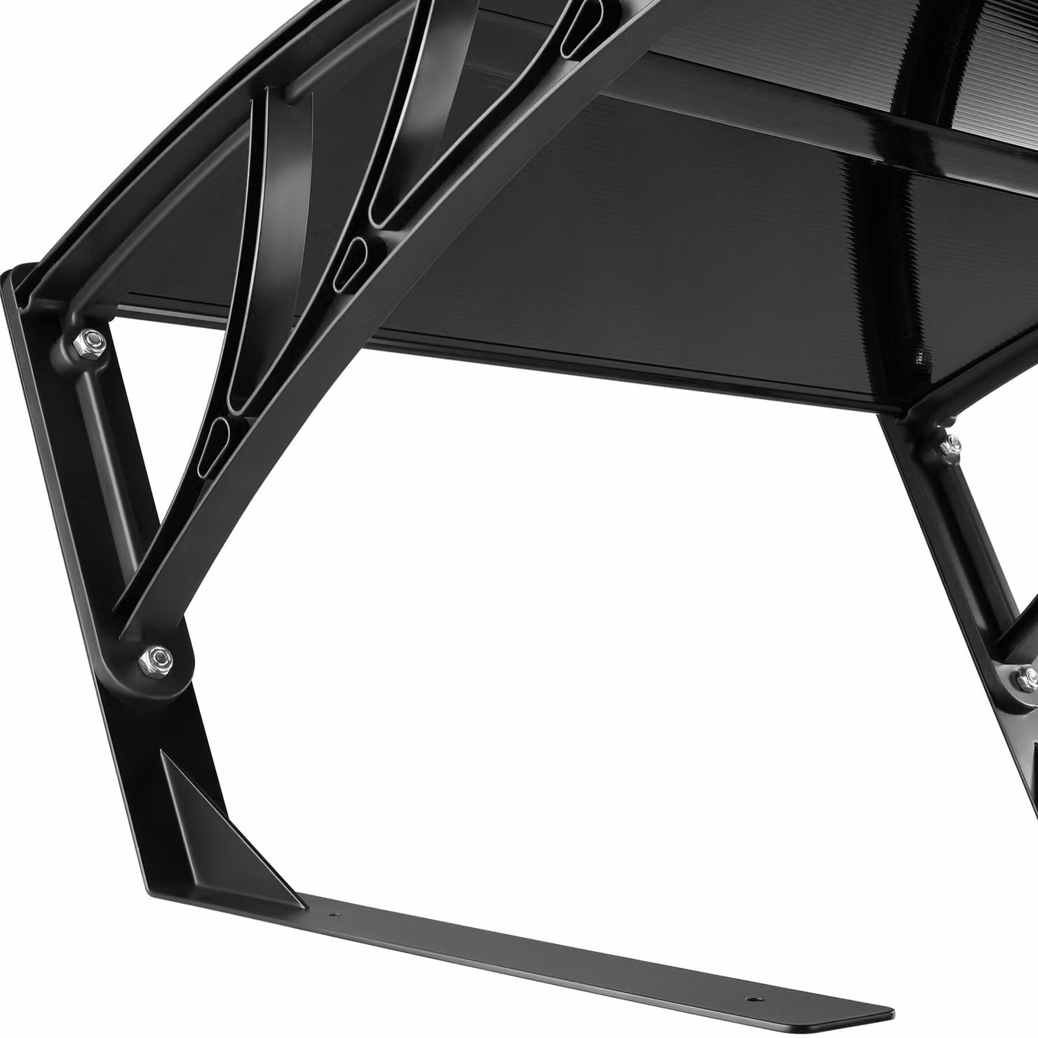 Garage per robot tosaerba tectake nero, resistente alle intemperie, L: 81 cm, P: 100 cm, H: 48 cm – 1