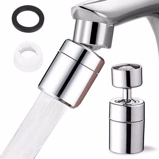 Set rubinetto girevole, 360 gradi, M24, per cucina e bagno