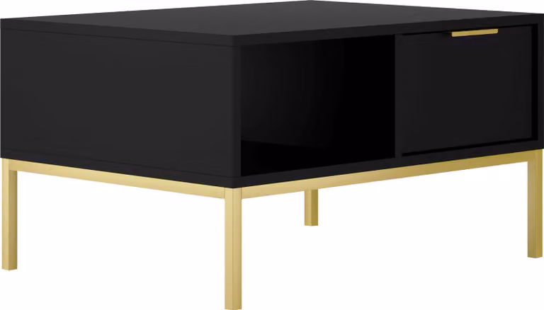 Tavolino da salotto Austin in materiale a base di legno moderno e stabile