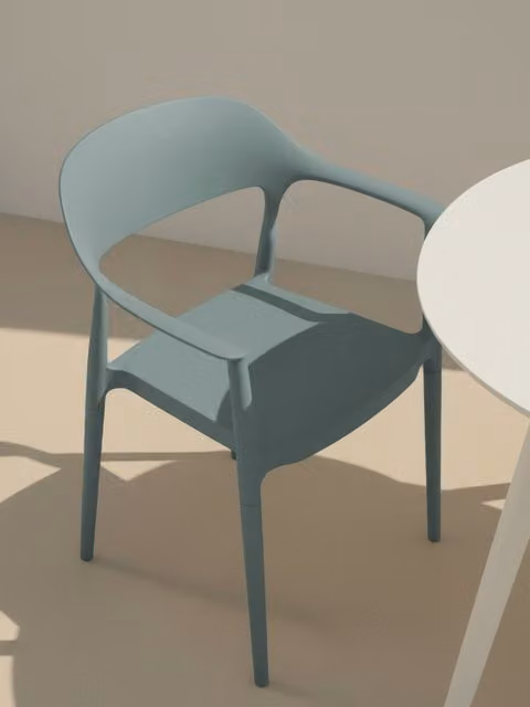 Sedia da giardino Brunel Kenay Home verde in plastica opaca