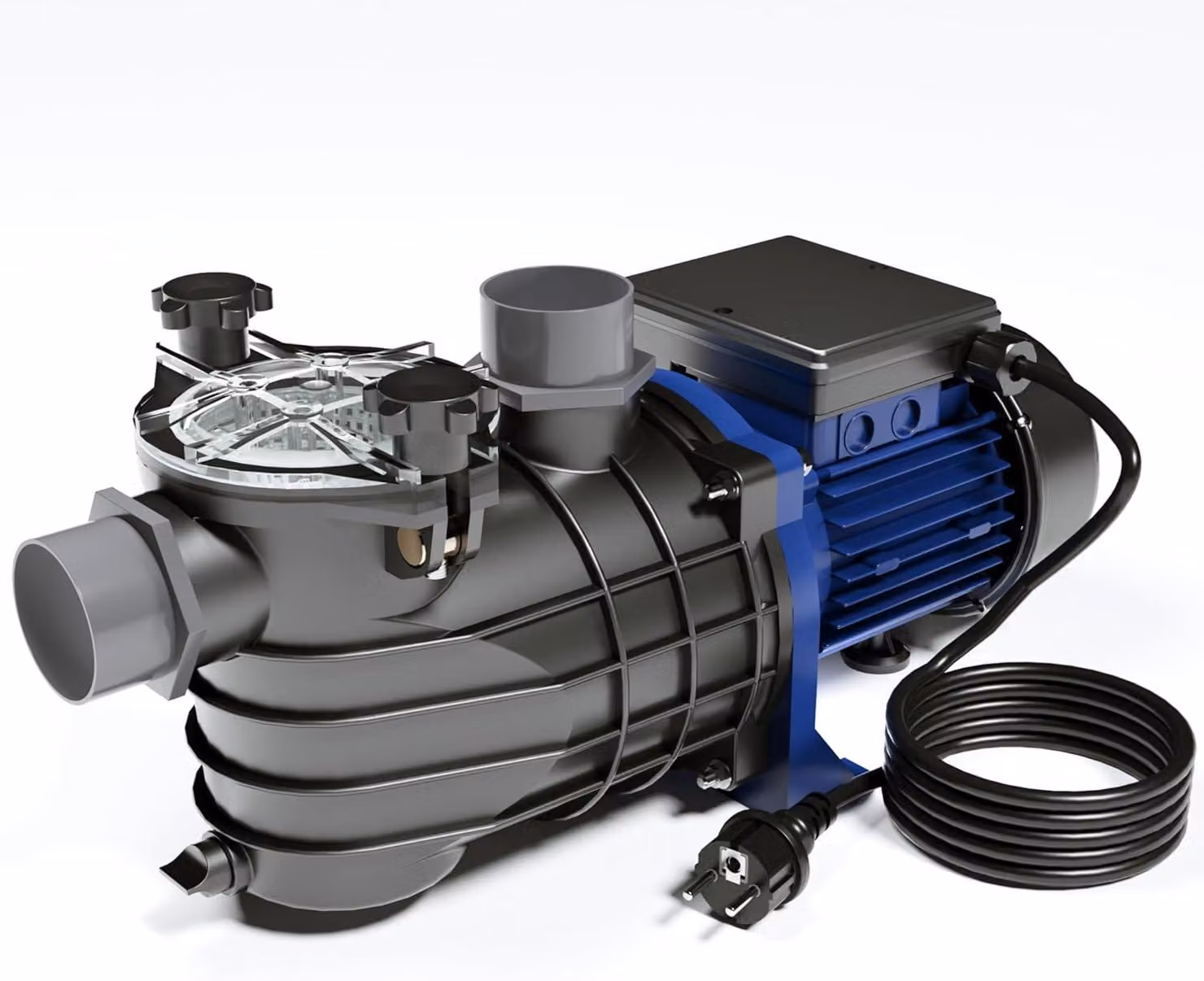 Pompa per piscina da 13200 litri/ora, 370 W. Pompa per piscina, pompa filtro, pompa di circolazione