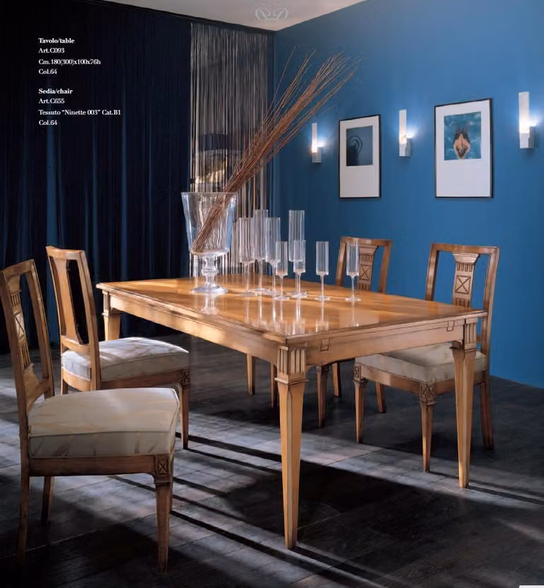 Essgruppe Esstisch Tisch Gruppe Tische 4x Lehnstuhl Stuhl Rechteckig Luxus 5tlg