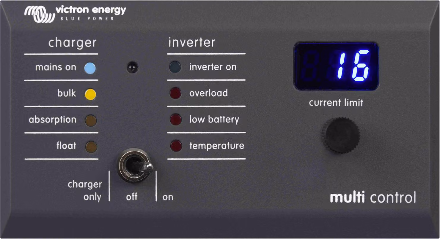 Victron Energy Sistema di controllo esterno Digital Multi Control 200/200A GX