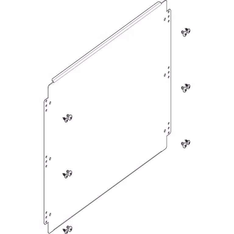 Piastra di montaggio ABN 496x402 mm 2FB/3RE per il montaggio tra i profili portanti FMA23N