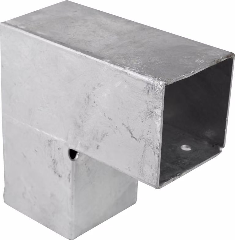 Giunto angolare per pergola per pali 7 x 7 cm modello cubo - al pezzo
