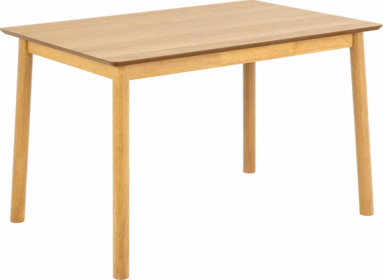 Tavolo da pranzo Barlow 80x120cm naturale.