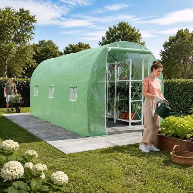 Greenhouse 9 Square Meter 4.5x2x2 M