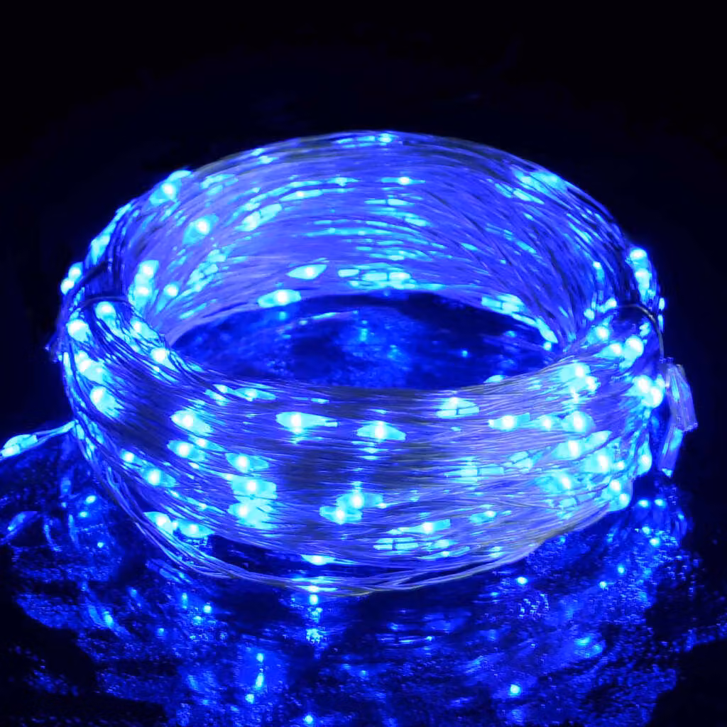 Stringa LED con 150 Luci LED Blu 15 m