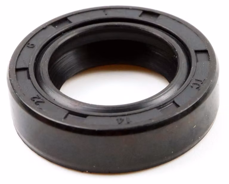 Guarnizione radiale per albero, dimensioni 14x22x6 mm, materiale NBR70, conforme alla norma DIN 3760