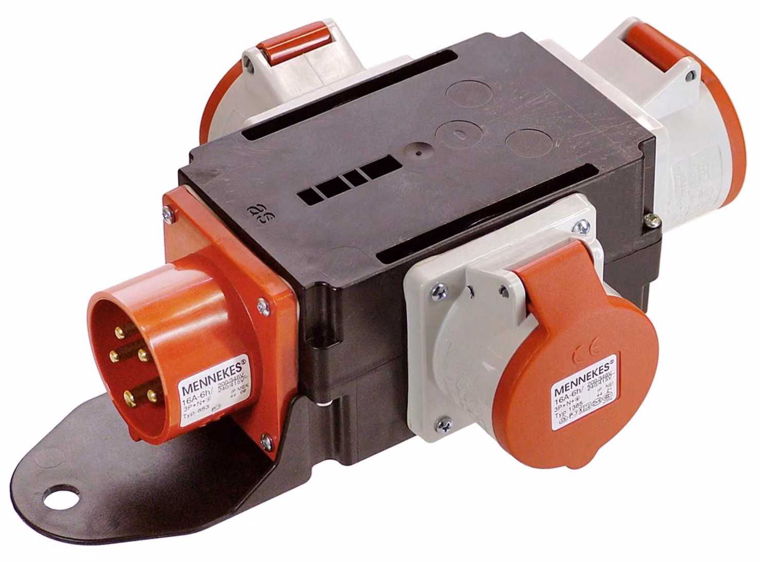 come adattatore CEE Schwabe MIXO RHEIN 1xCEE spina 400V, 16 A, 5 poli - 60531