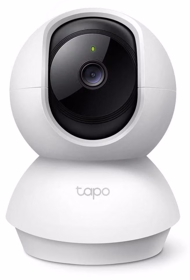 Telecamera Wi-Fi orientabile e inclinabile, con risoluzione 2K, visione notturna e rilevamento del movimento
