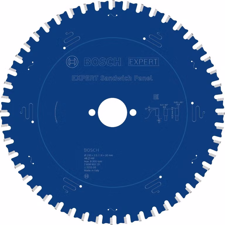 Lama circolare Bosch EXPERT Steel, 230x30 mm, Z48