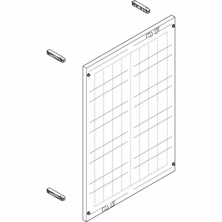 Modulo ABN Prisma XS profondo LxA: 500x750 mm per guide SAS da 185 mm 9xNH00 EBM 150 mm MT25903