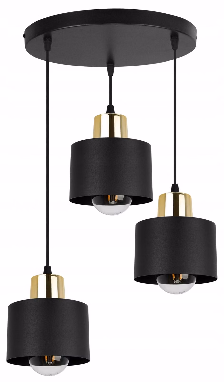 Moderna Lampada A Sospensione Lampada A Led Nera