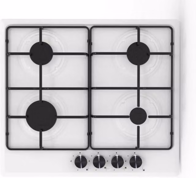 Samet Piano cottura gas 4 fuochi bianco Circe