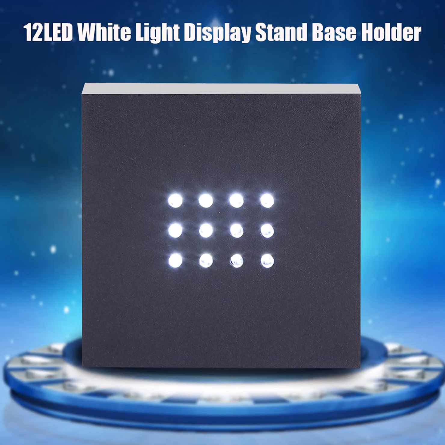 Supporto dell'esposizione della luce del LED, esposizione di cristallo del LED, supporto dell'esposizione del LED, base del supporto della luce del LED, supporto dell'esposizione