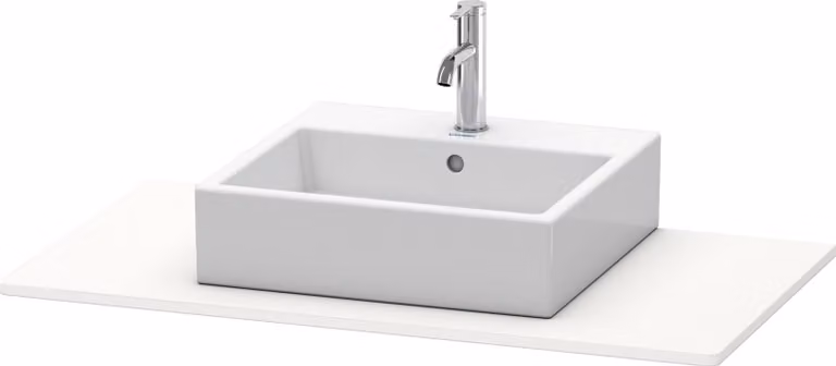Console Duravit XSquare, 1 découpe, 1000x16x550mm, XS060E03636, XS060E03636
