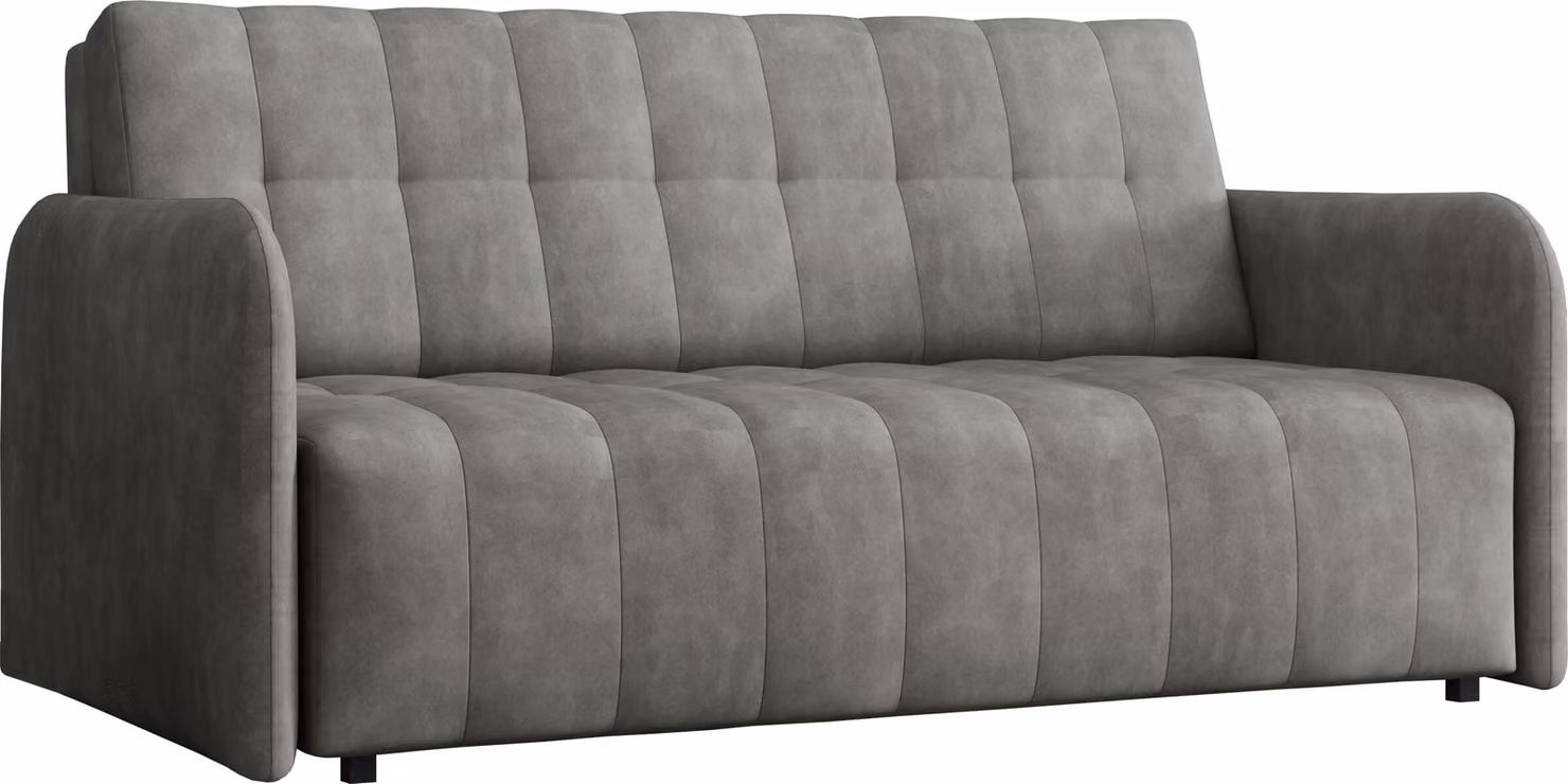 MIRJAN24 Divano letto Viva Grand IV, divano imbottito a 4 posti con cuscini inclusi, con contenitore e funzione letto, divano elegante (colore: Country 17)