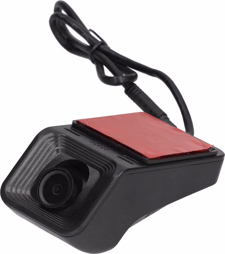 Telecamera da cruscotto per auto, angolo di visione di 140°, touchscreen, rilevamento del movimento, DVR, USB, videoregistratore di guida