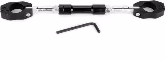 Attacchi manubrio in lega di alluminio per manubri da 22 mm - Facile installazione - Peso leggero: 160 g - Adatti a diverse applicazioni