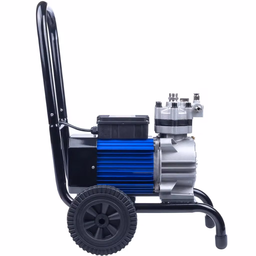 Pompa Airless Rosfix Strong Storm SS07 Blu in Acciaio Inox con Lancia di Estensione, Motore 3500W, 22MPa, 18L/min – 2