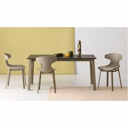 Tavolo Quadro versione piano ad angolo 90° Pointhouse