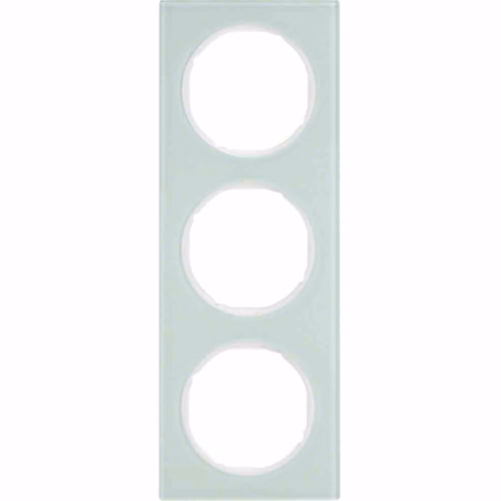 Berker 10132209 Cornice in vetro, bianco polare Berker R.3