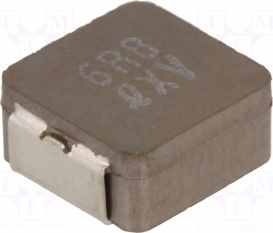 1x Induttore: Ferrite, 33,4 mΩ, corrente di saturazione: 7,3 A (20%), induttanza: 6,8 uH, corrente di saturazione: 9 A, modello: MPXV1D0840L6R8, tecnologia: SMD