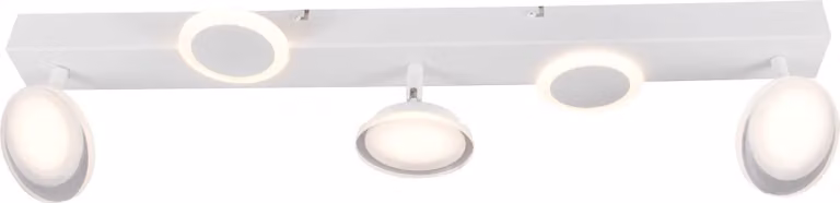 BRILLIANT Meriza LED spotlight bar 3flg bianco bianco G99555/05