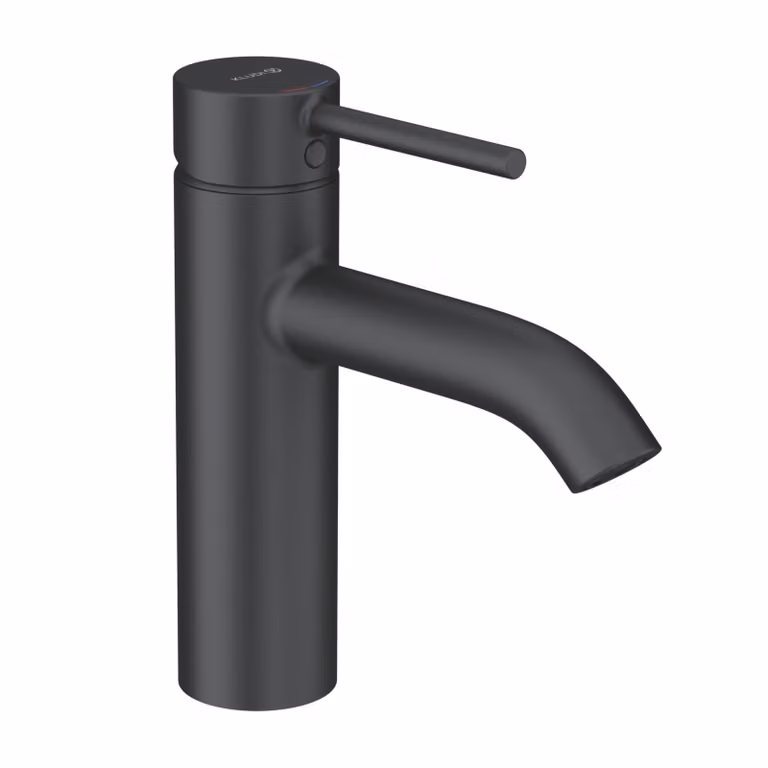 KLUDI BOZZ Mitigeur monocommandé pour lavabo, hauteur d'écoulement 100mm, sans garniture d'écoulement, 382823976, 382823976
