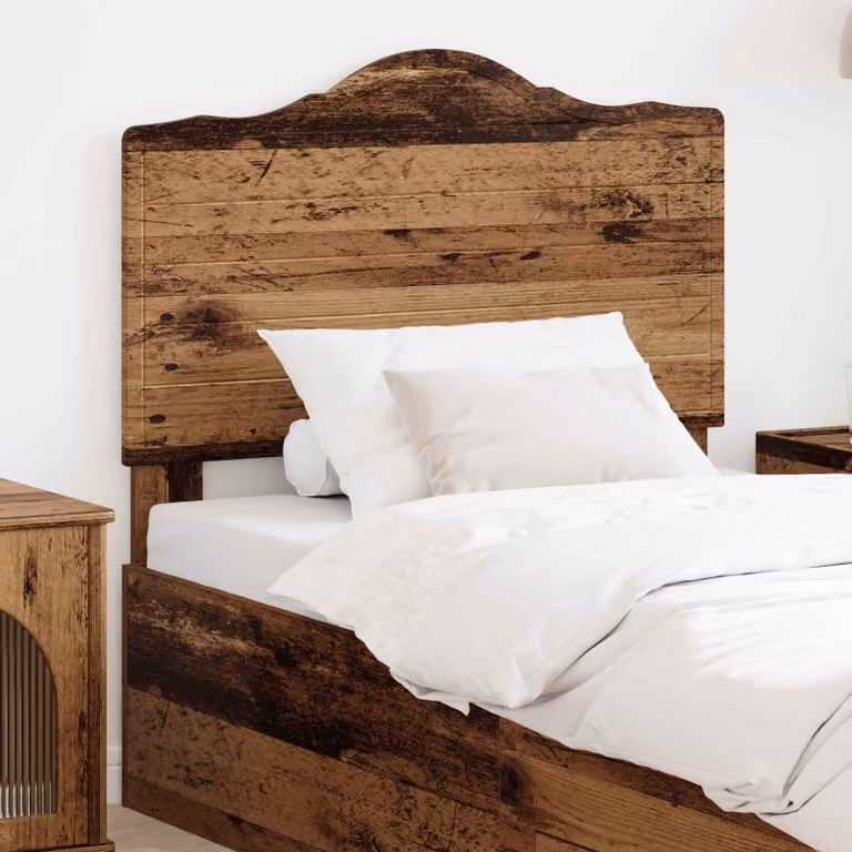 Testiera per letto moderna vidaXL in legno ingegnerizzato color marrone
