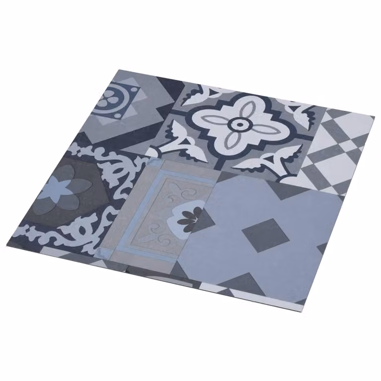 Plance per pavimentazione autoadesive vidaXL in plastica effetto legno multicolore L: 30,5 cm, P: 30,5 cm, H: 5,57 cm