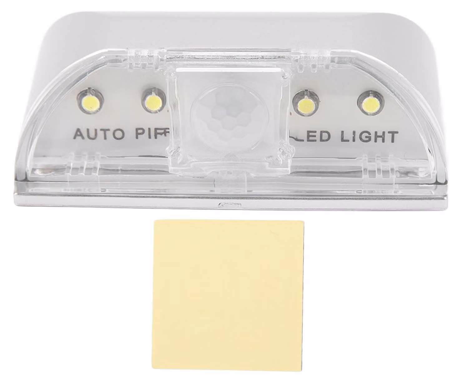 Luce LED per il buco della serratura, alimentata a batteria, con sensore di movimento PIR, luce notturna per bagni, armadi, cucine, corridoi e scale